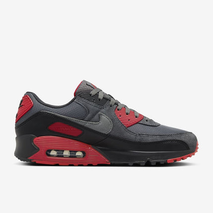 DM0029-007 Nike Air Max 90 Grey Red (Men's)