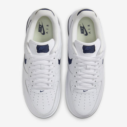 HF3630-102 Nike Air Force 1 Low EVO Summit White Midnight Navy (Men's)