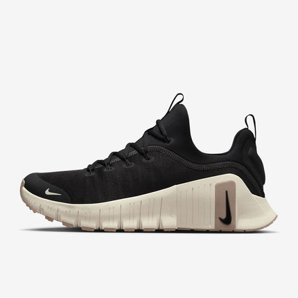 FJ7127-010 Nike Free Metcon 6 Black Gum Light Brown Coconut Milk (Men's)