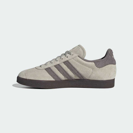 IG2098 adidas Originals Gazelle Putty Grey Charcoal Dark Brown (Men's)