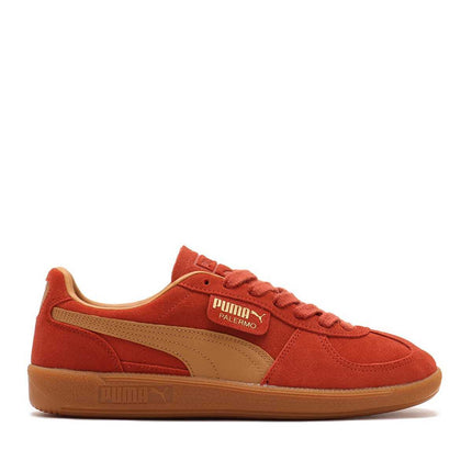 396463-24 PUMA PALERMO MARS RED-CARAMEL LATTE-GUM (Men's)