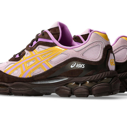 1203A622-700 PLEASURES Asics Gel-NYC Pink Brown Yellow (Men's)