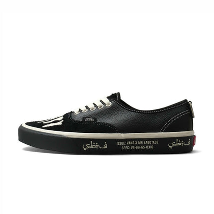 VN000BW5BPR Mark SBTG Vans Authentic Black Mars (Men's)