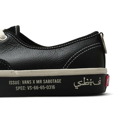 VN000BW5BPR Mark SBTG Vans Authentic Black Mars (Men's)