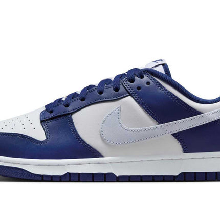 DV0833-401 Nike Dunk Low Deep Royal Blue Football Grey White (Men's)