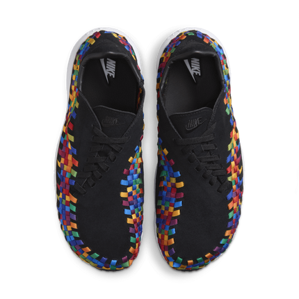 FB1959-002 Nike Air Footscape Woven Black and Multi-Color (Women's)