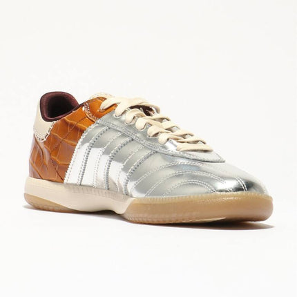 IH5777 Wales Bonner adidas Originals MN Samba Silver Metallic Easy Yellow (Men's