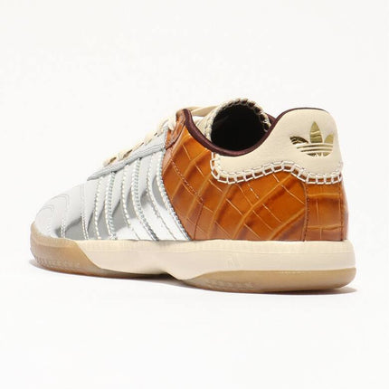 IH5777 Wales Bonner adidas Originals MN Samba Silver Metallic Easy Yellow (Men's