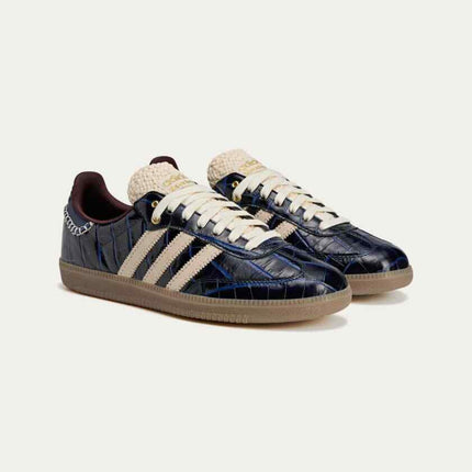 JH9825 Wales Bonner adidas Samba Collegiate Navy Wonder White Night Red (Men's)