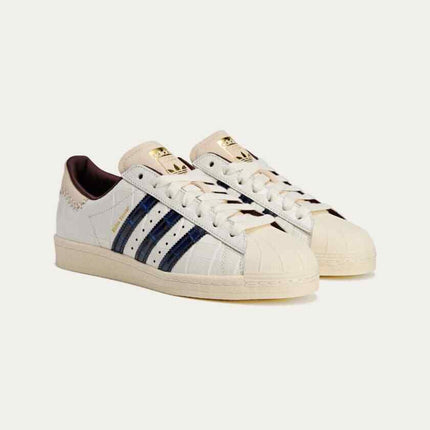 JP7161 Wales Bonner adidas Originals Superstar Wonder White Collegiate (Men's)