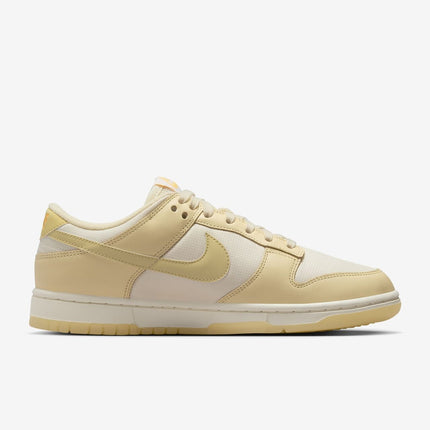 FZ2552-100 Nike Dunk Low Muslin Pale Ivory Laser Orange Team Gold (Women's)