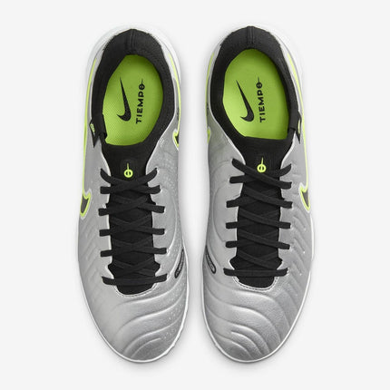 DV4336-001 Nike Tiempo Legend 10 Pro Metallic Silver Volt Black (Men's)