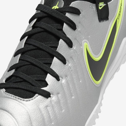 DV4336-001 Nike Tiempo Legend 10 Pro Metallic Silver Volt Black (Men's)