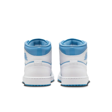 FZ2142-114 Nike Air Jordan 1 Mid White Legend Blue (Men's)