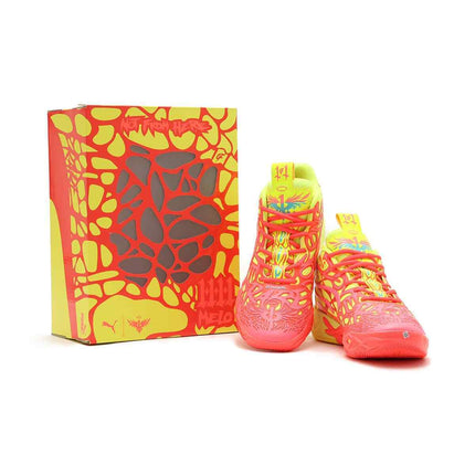 310532-01 Puma MB04 1Love Pink Alert Yellow Alert (Men's)