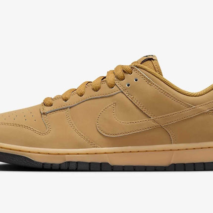 HQ1932-700 Nike Dunk Low Retro SE Wheat Gum Yellow Black (Men's)