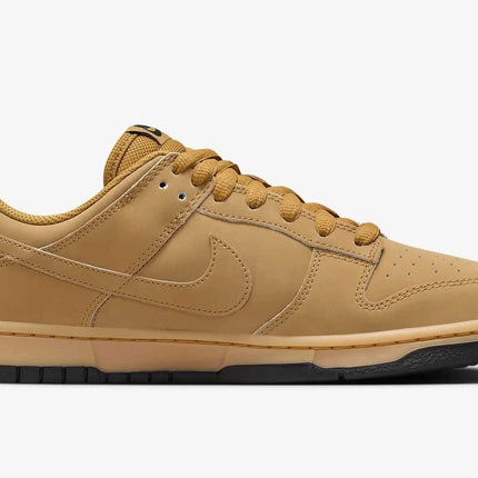 HQ1932-700 Nike Dunk Low Retro SE Wheat Gum Yellow Black (Men's)