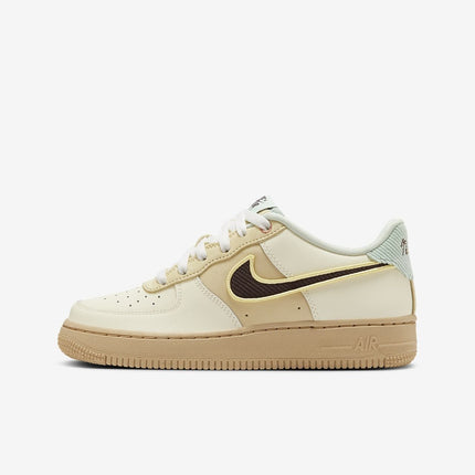 HQ3473-122 Nike GS Air Force 1 Low Coconut Milk Seafoam