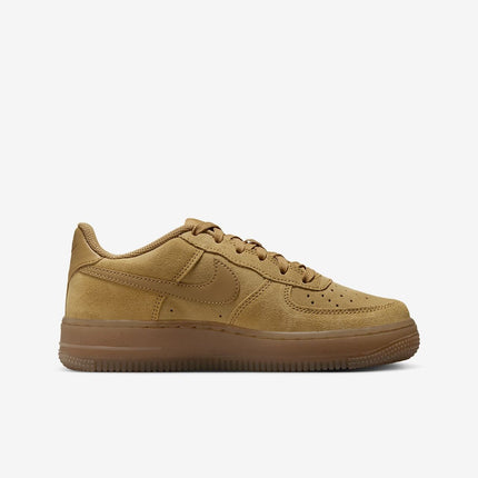 HQ7476-700 Nike GS Air Force 1 Low Wheat