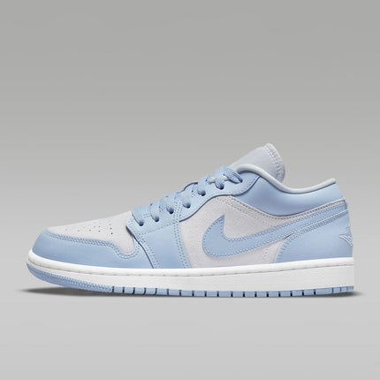 DC0774-050 Nike Air Jordan 1 Low Football Grey Aluminum White (Women's)