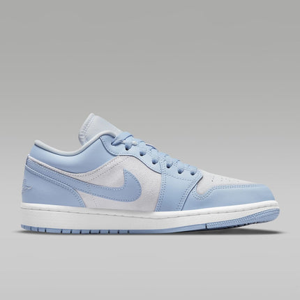 DC0774-050 Nike Air Jordan 1 Low Football Grey Aluminum White (Women's)