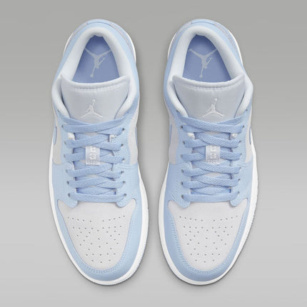 DC0774-050 Nike Air Jordan 1 Low Football Grey Aluminum White (Women's)