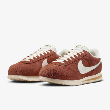 HF3142-200 Nike Cortez SE Suede Dark Russet Flax Muslin Sail (Men's)