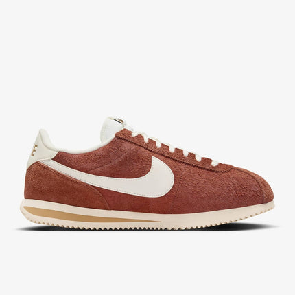 HF3142-200 Nike Cortez SE Suede Dark Russet Flax Muslin Sail (Men's)