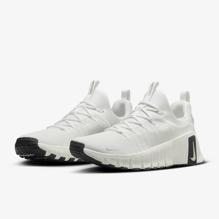 FZ1695-101 Nike Free Metcon 6 Premium Summit White Sail Black Metallic (Women's)