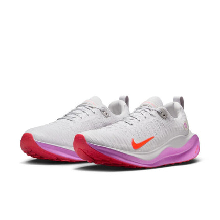 DR2665-011 Nike InfinityRN 4 Vast Grey Hyper Violet Bright Crimson (Men's)