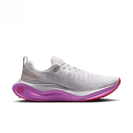 DR2665-011 Nike InfinityRN 4 Vast Grey Hyper Violet Bright Crimson (Men's)