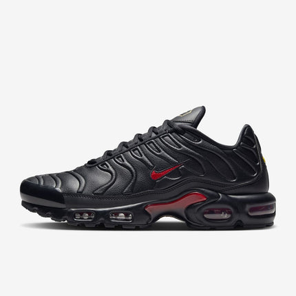 FZ3038-001 Nike Air Max Plus Premium Black Metallic Gold University Red (Men's)