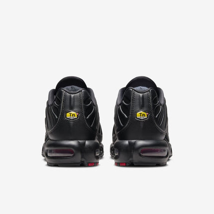 FZ3038-001 Nike Air Max Plus Premium Black Metallic Gold University Red (Men's)