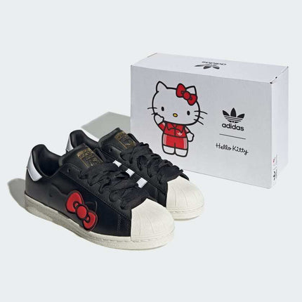 IF4399 Hello Kitty 50th Anniversary adidas Superstar Core Black White (Women's)