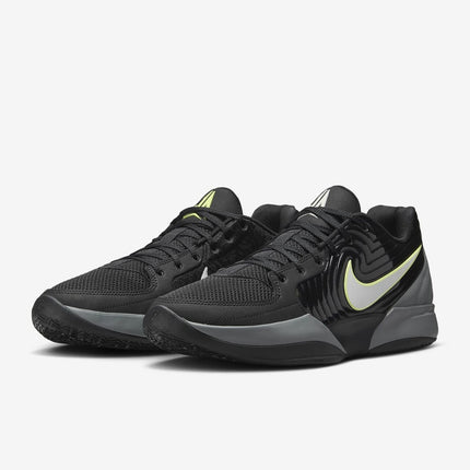 FD7327-001 Nike Ja 2 Black Light Smoke Grey Light Lemon Twist Phantom (Men's)