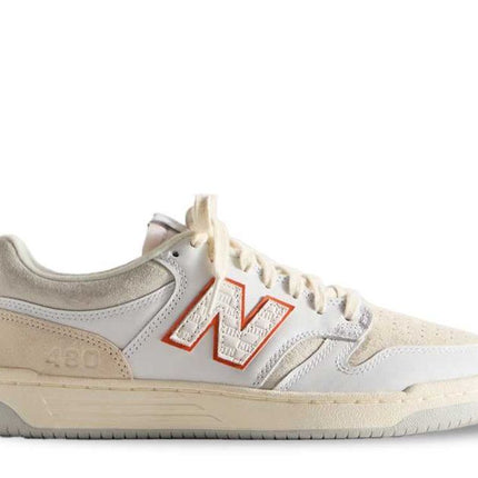 NM480NYK KITH New Balance Numeric 480 Madison Square Garden White Orange (Men's)