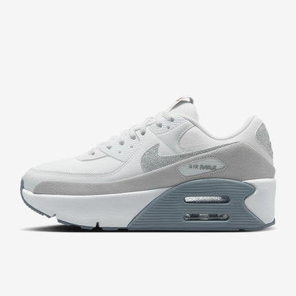 HQ3456-191 Nike Air Max 90 LV8 White Photon Dust Multi Color (Women's)