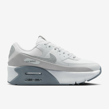 HQ3456-191 Nike Air Max 90 LV8 White Photon Dust Multi Color (Women's)