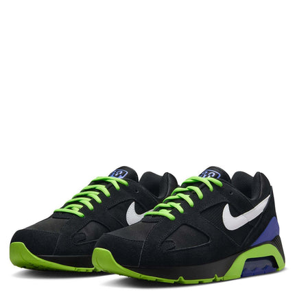 FZ3058-001 Nike Air Max 180 Black White Action Green (Men's)