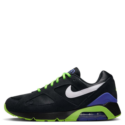 FZ3058-001 Nike Air Max 180 Black White Action Green (Men's)