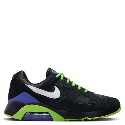 FZ3058-001 Nike Air Max 180 Black White Action Green (Men's)