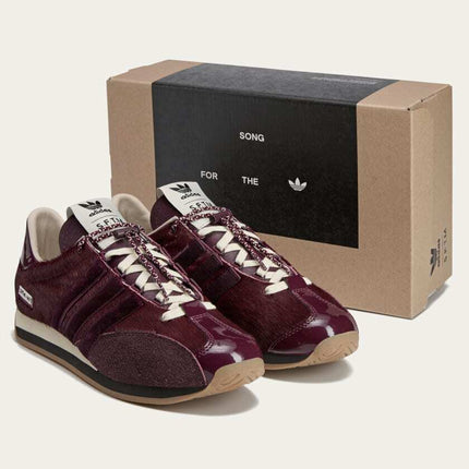 JH9011 Song for the Mute adidas Originals Country OG Maroon Core Black (Men's)