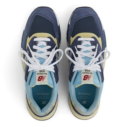 U998CB New Balance 998 Navy Chrome Blue (Men's)