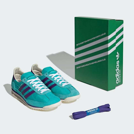 JS0261 Sporty & Rich adidas Originals Women's SL 72 OG Mint Rush (Women's)