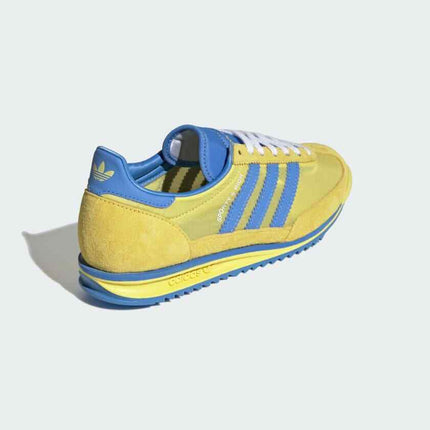 JH6702 Sporty & Rich adidas Originals SL 72 Light Yellow Real Blue (Women's)