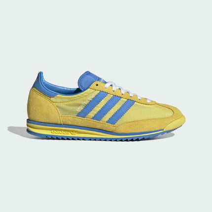 JH6702 Sporty & Rich adidas Originals SL 72 Light Yellow Real Blue (Women's)