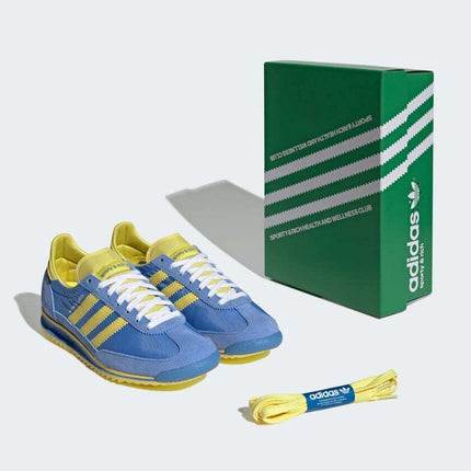 JH6701 Sporty & Rich adidas Originals Women's SL 72 RS Blue Yellow (Women's)