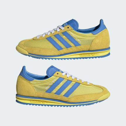 JH6702 Sporty & Rich adidas Originals SL 72 Light Yellow Real Blue (Women's)