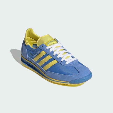 JH6701 Sporty & Rich adidas Originals Women's SL 72 RS Blue Yellow (Women's)