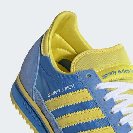 JH6701 Sporty & Rich adidas Originals Women's SL 72 RS Blue Yellow (Women's)